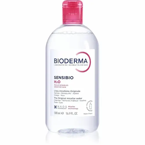 Flasche Bioderma Sensibio H2O Mizellenwasser als Produktabbildung